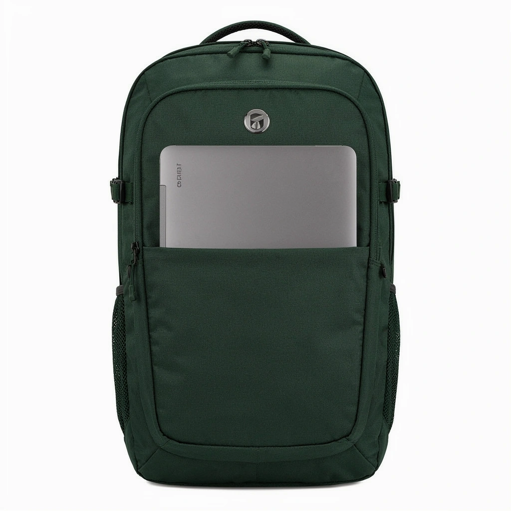 Sac à dos de voyage vert foncé